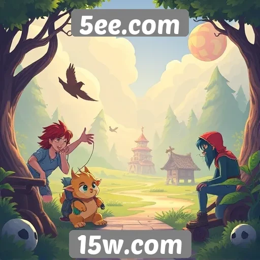 Explorando a biblioteca de jogos do 5ee.com